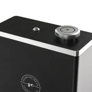 Scentscircle black Scent Matrix aroma diffuser design.
