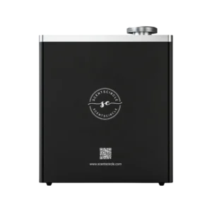 Scentscircle Black scent diffuser with logo