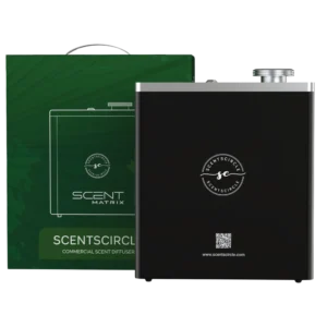 Scentscircle Commercial scent diffuser with packaging